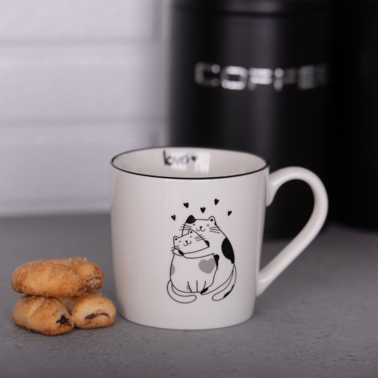Kubek z porcelany SWEET ANIMALS 390ml RAVI